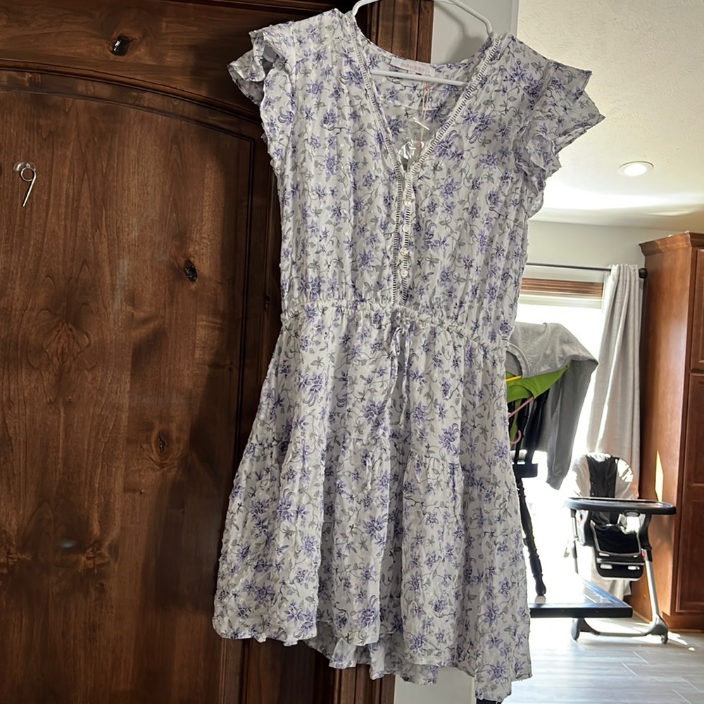 Cute dress lavender flowers